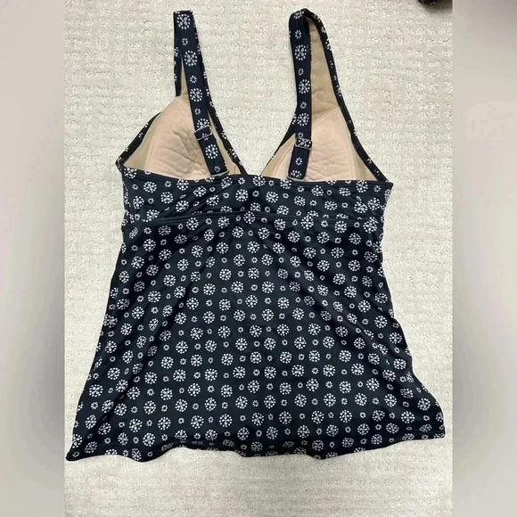 LL Bean Tankini Top Size 10 - Picture 3 of 6